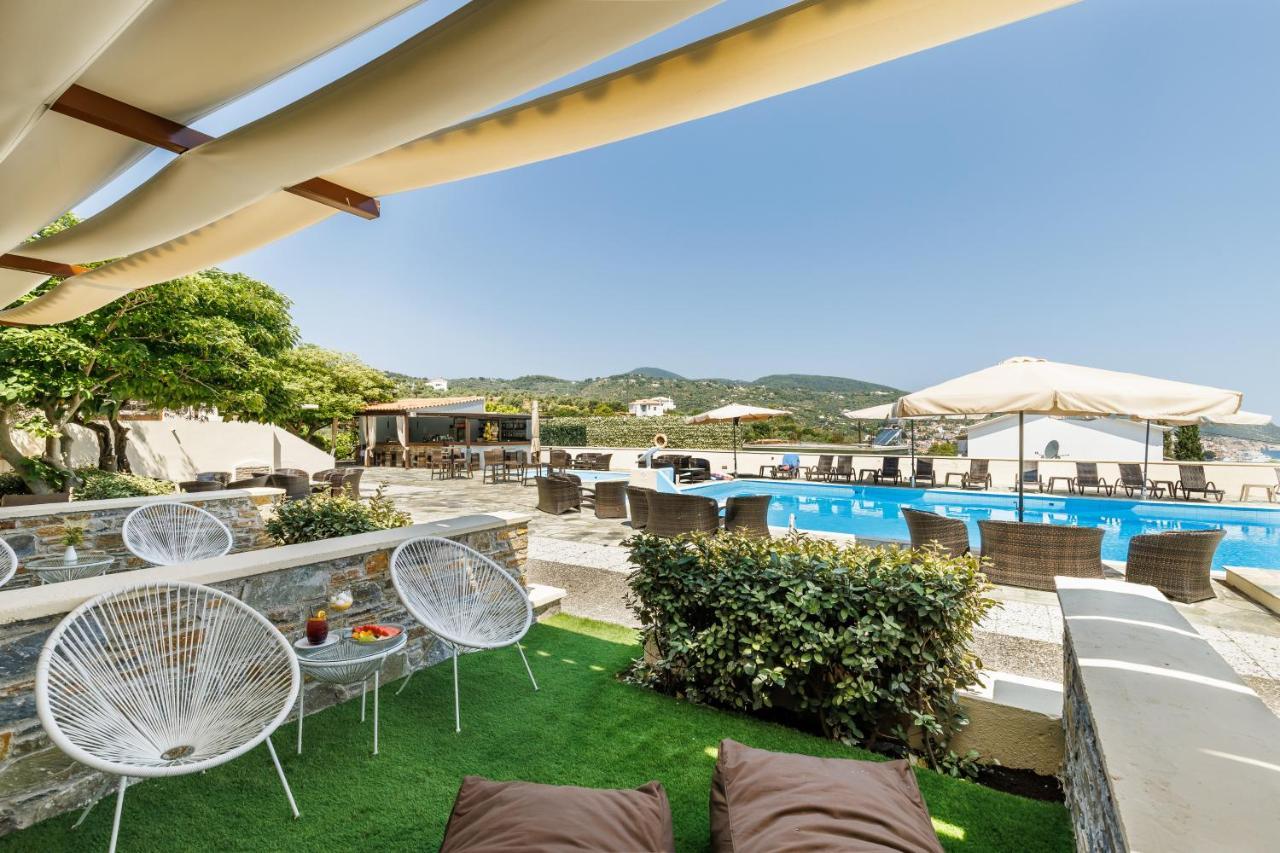 Skopelos Holidays Hotel & Spa Bagian luar foto