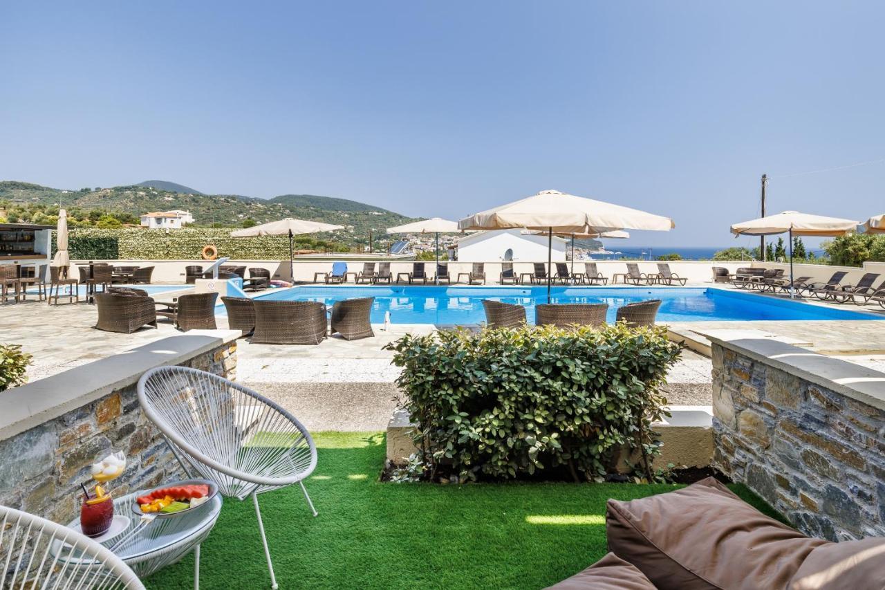 Skopelos Holidays Hotel & Spa Bagian luar foto