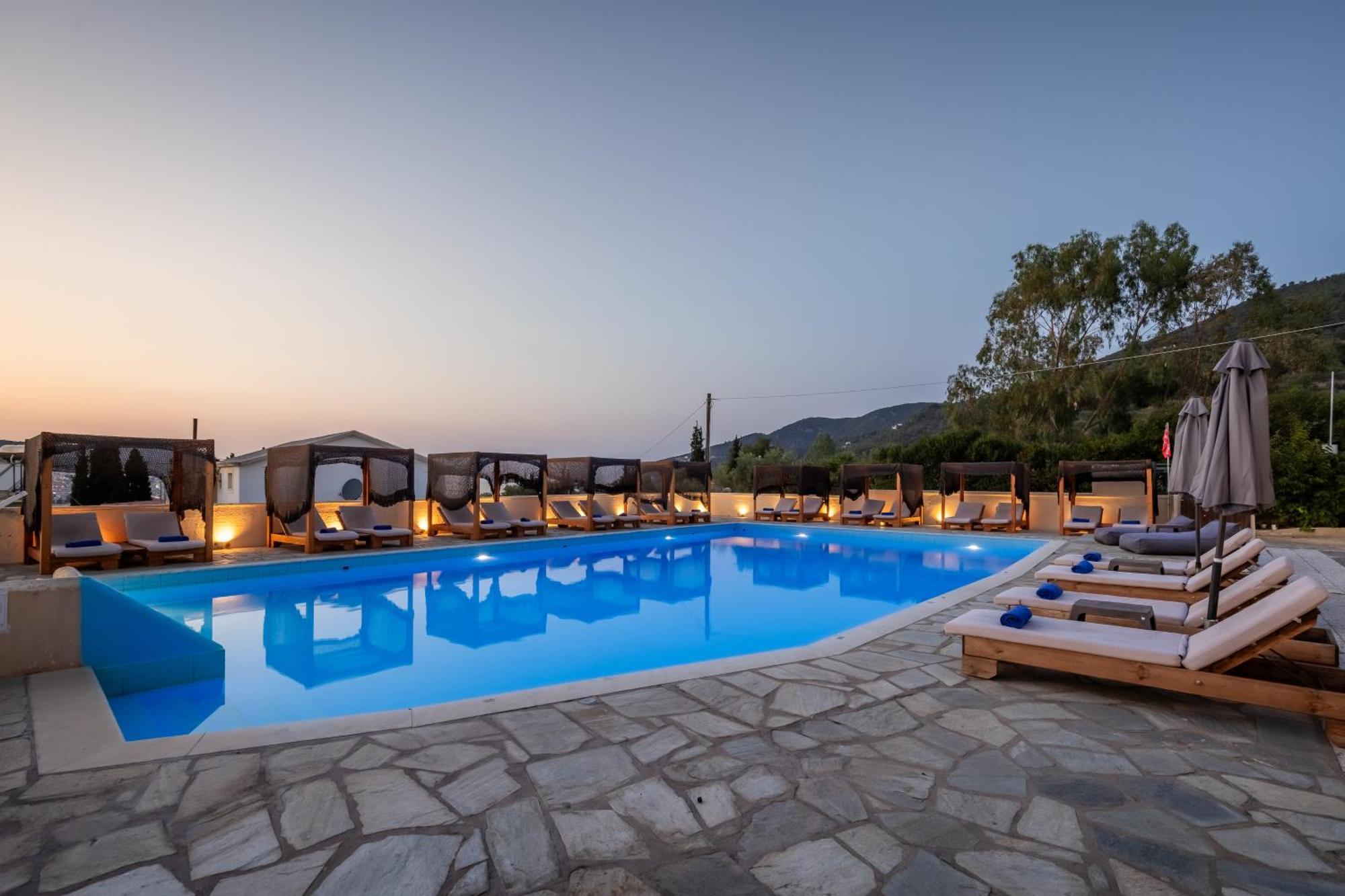 Skopelos Holidays Hotel & Spa Bagian luar foto
