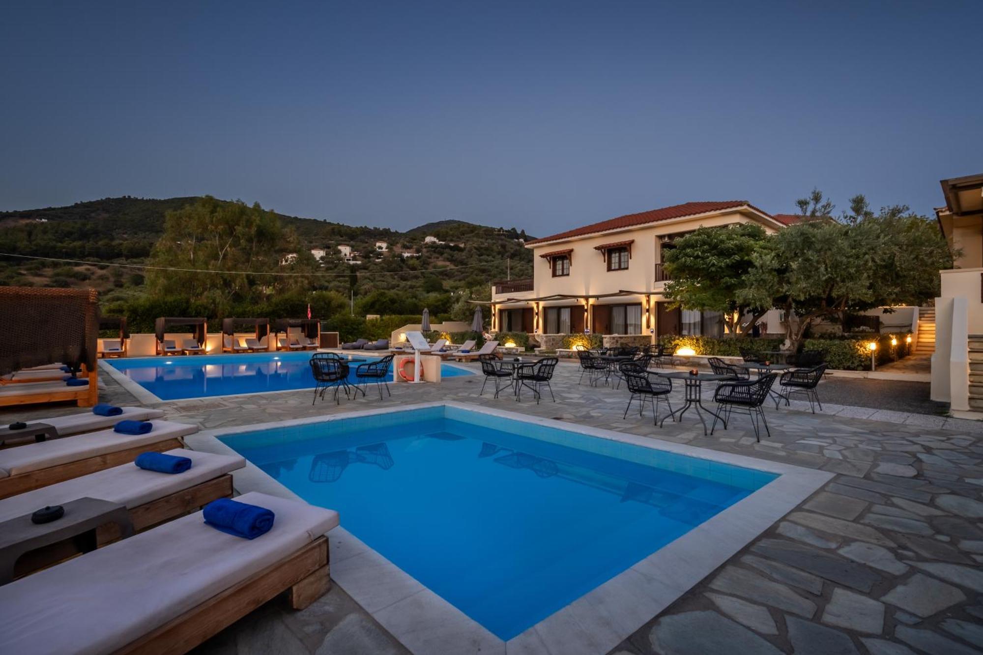 Skopelos Holidays Hotel & Spa Bagian luar foto
